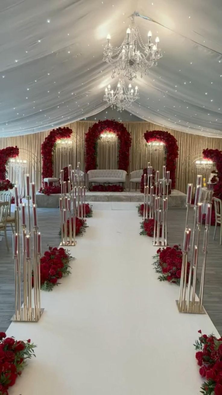 Candle & Rose Décor